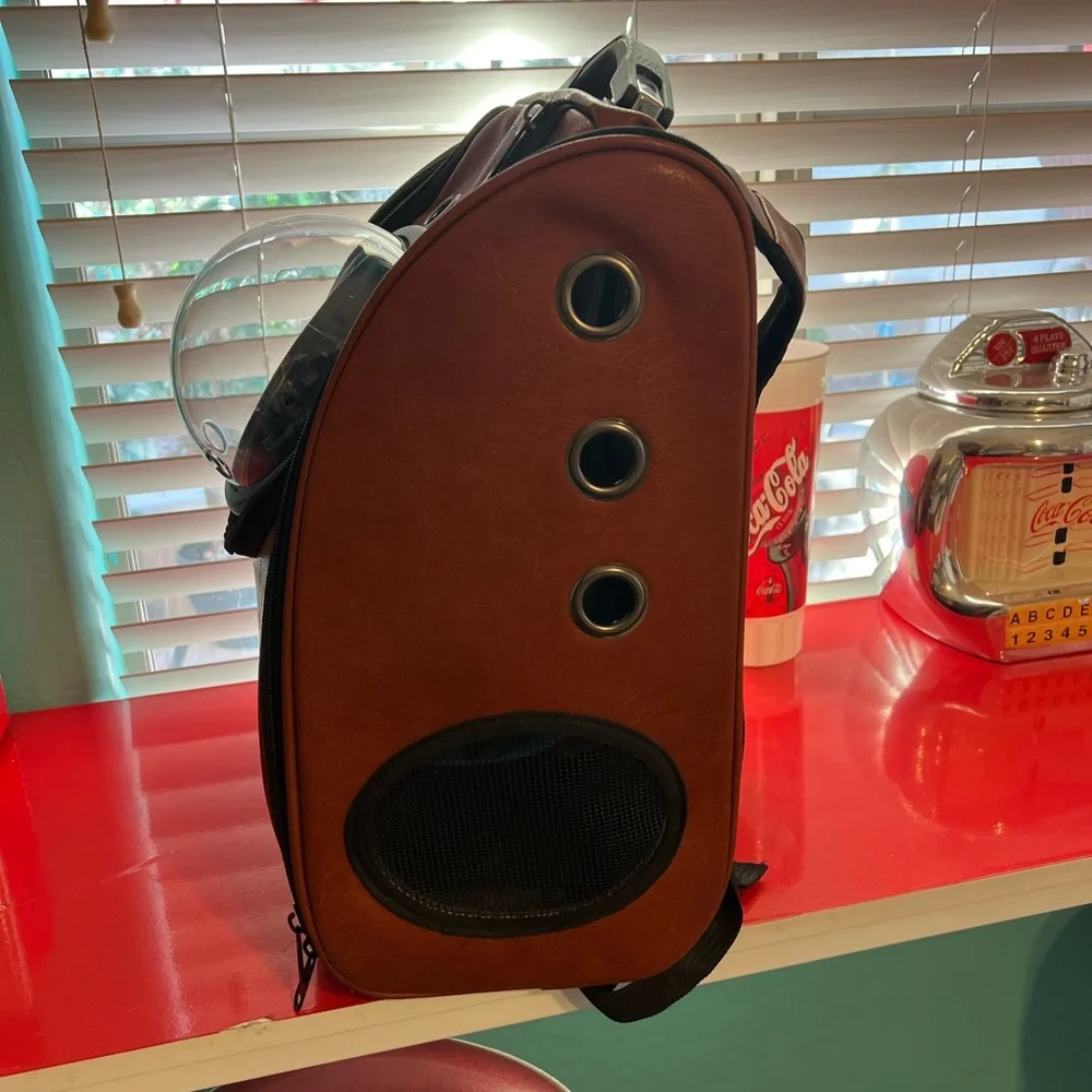 Cat Travel Backpack - Bubble View Window